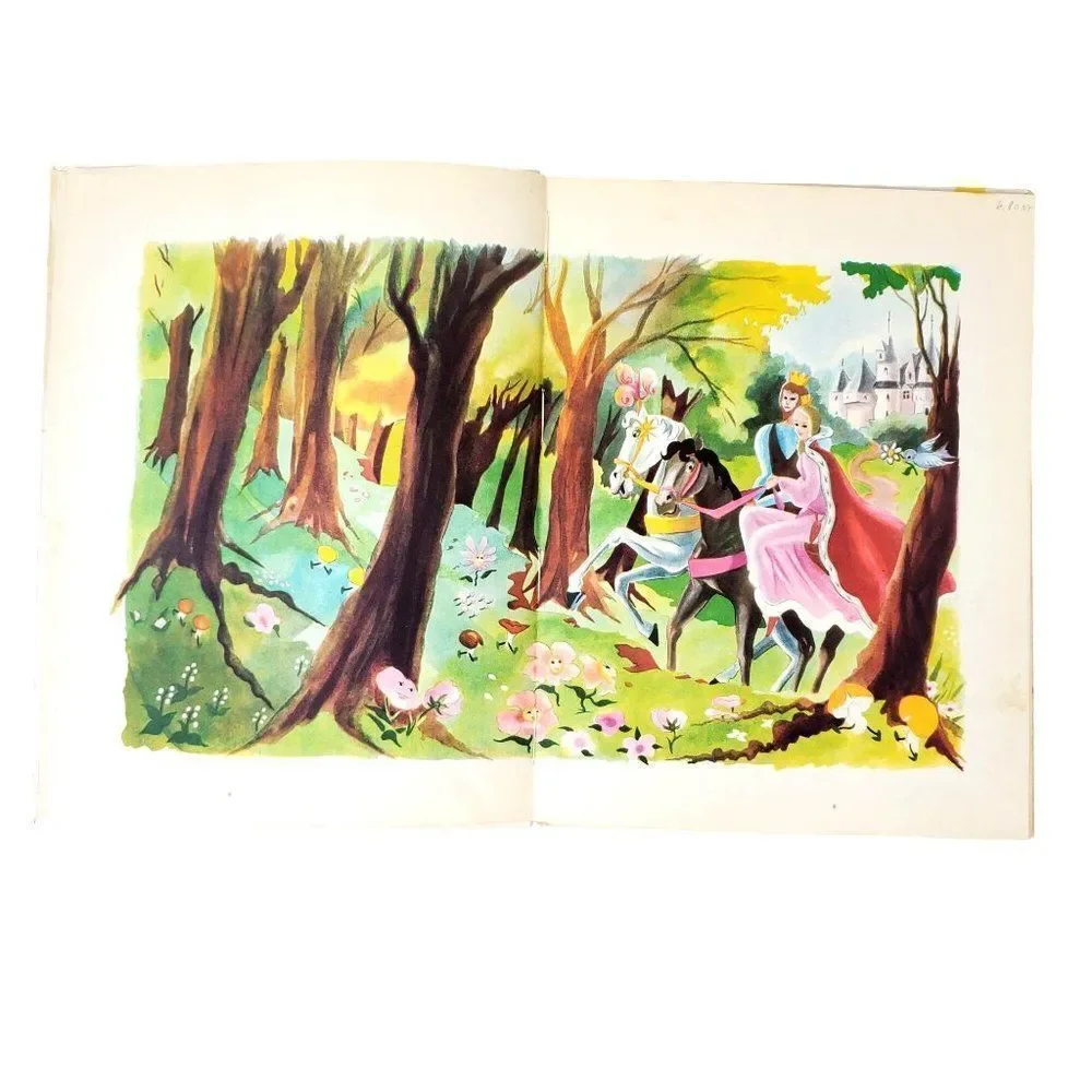 Blanche Neige Snow White Book Simone Deleuil Paris 1958 Children Fairy Tale - Picture 3 of 16